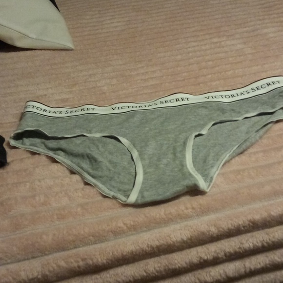 Victoria's Secret Other - Victoria's Secret Heather Gray Briefs Size Large Brand New